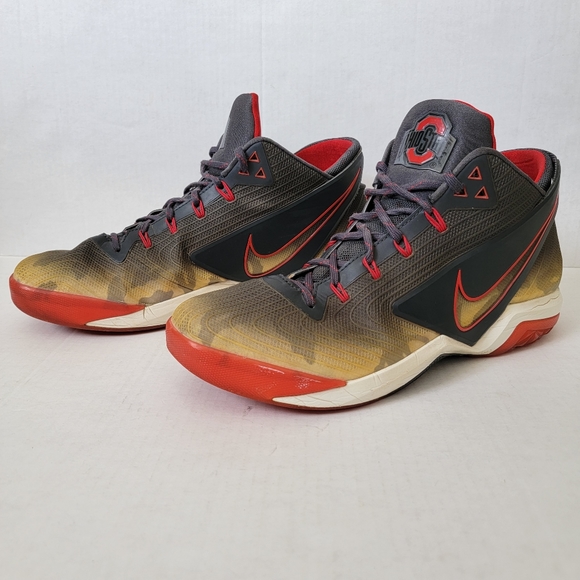 Nike Ohio State Football Athletic Shoes - Picture 2 of 12